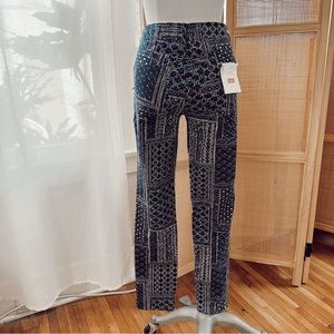 NWT PILCRO AND LETTERPRESS paisley trouser